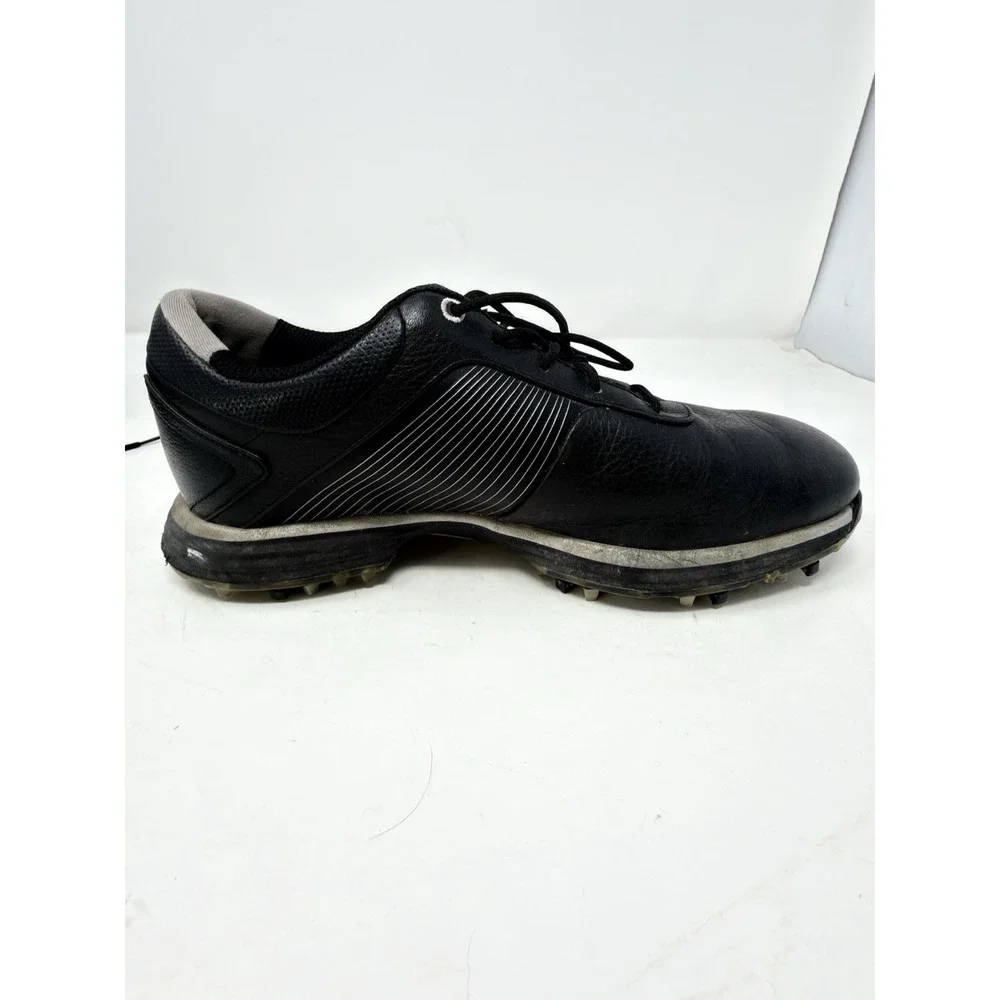 Nike Lunar Control Golf Shoes Black Silver 418471-001 Mens Size 8 Waterproof